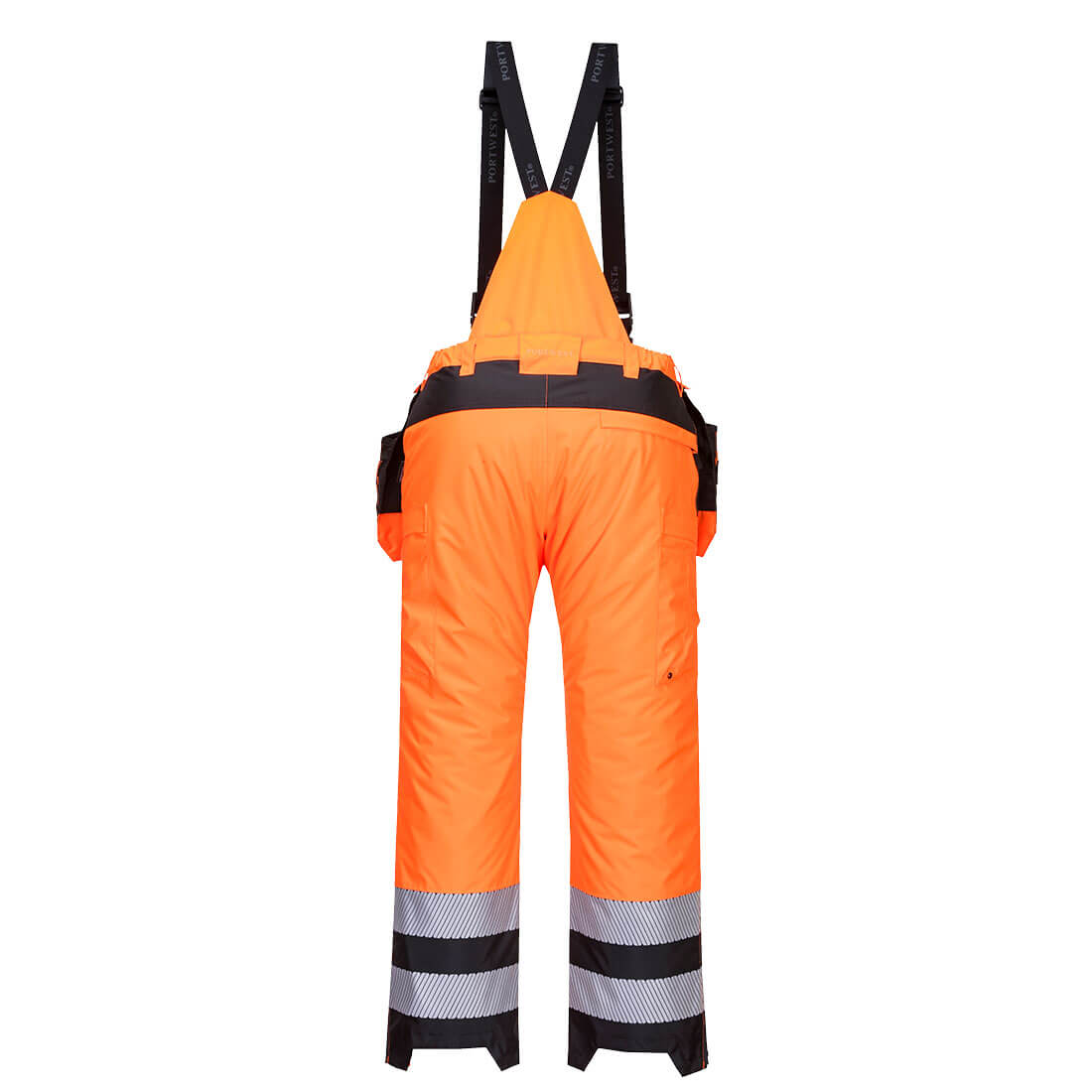 PW351 PW3 Hi-Vis Winter Trousers Orange/Black