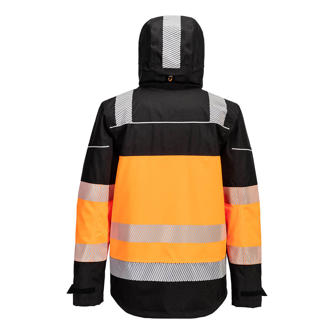 PW368 PW3 Hi-Vis Class 1 Extreme Rain Jacket Orange/Black