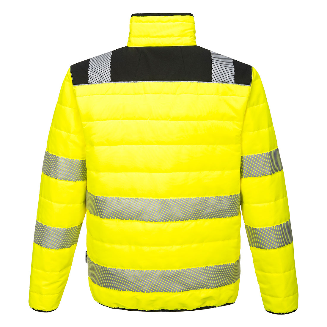 PW371 PW3 Hi-Vis Baffle Jacket Yellow/Black