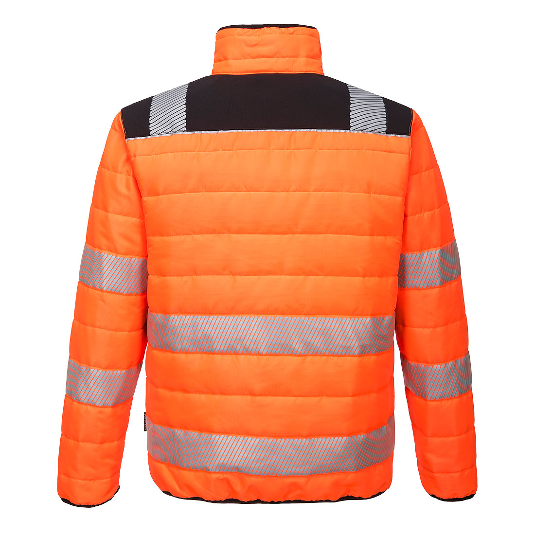 PW371 PW3 Hi-Vis Baffle Jacket Orange/Black