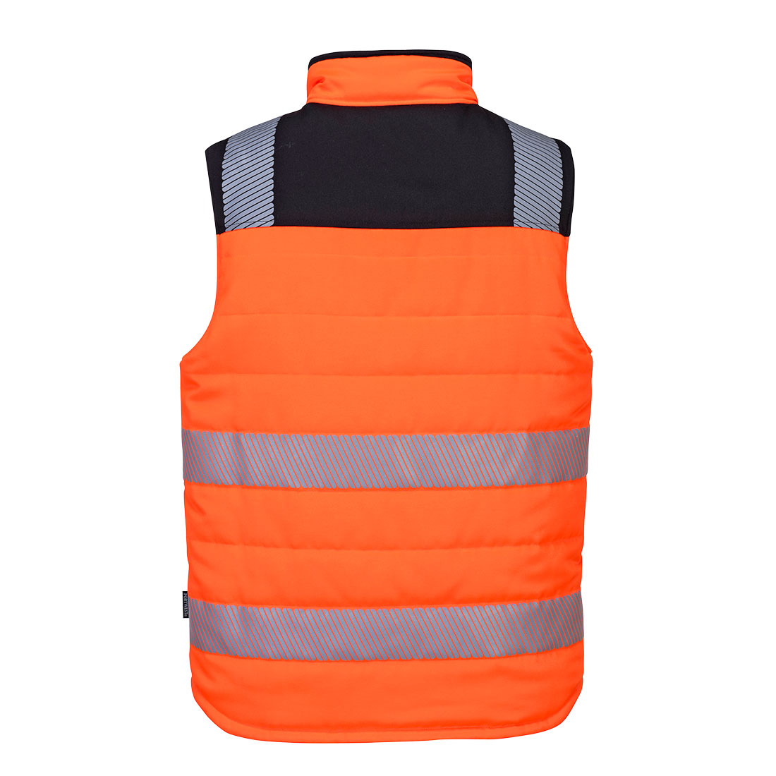 PW374 PW3 Hi-Vis Reversible Bodywarmer Orange/Black