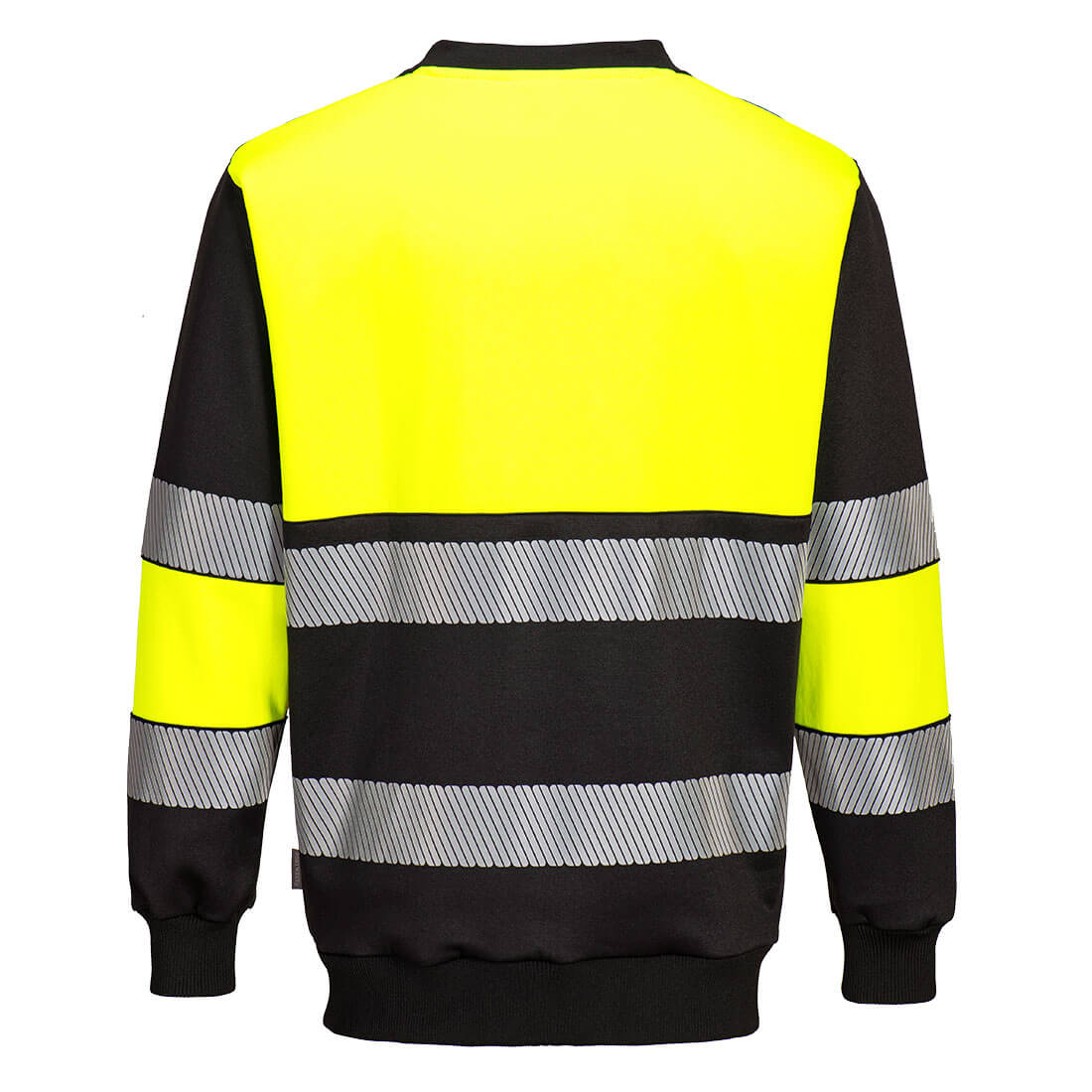 PW376 PW3 Hi-Vis Class 1 Sweatshirt Yellow/Black