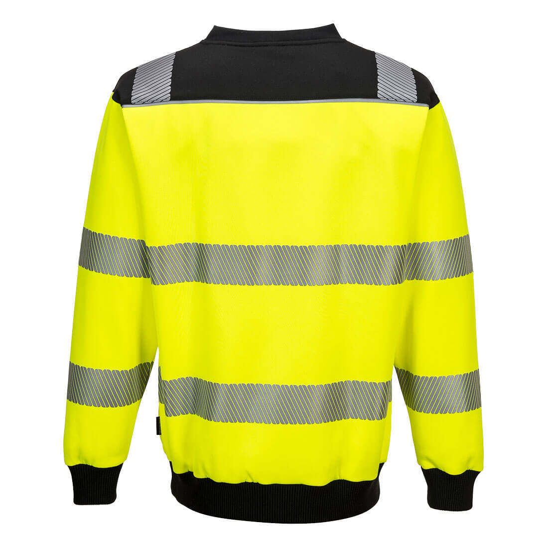 PW379 PW3 Hi-Vis Sweatshirt Yellow/Black