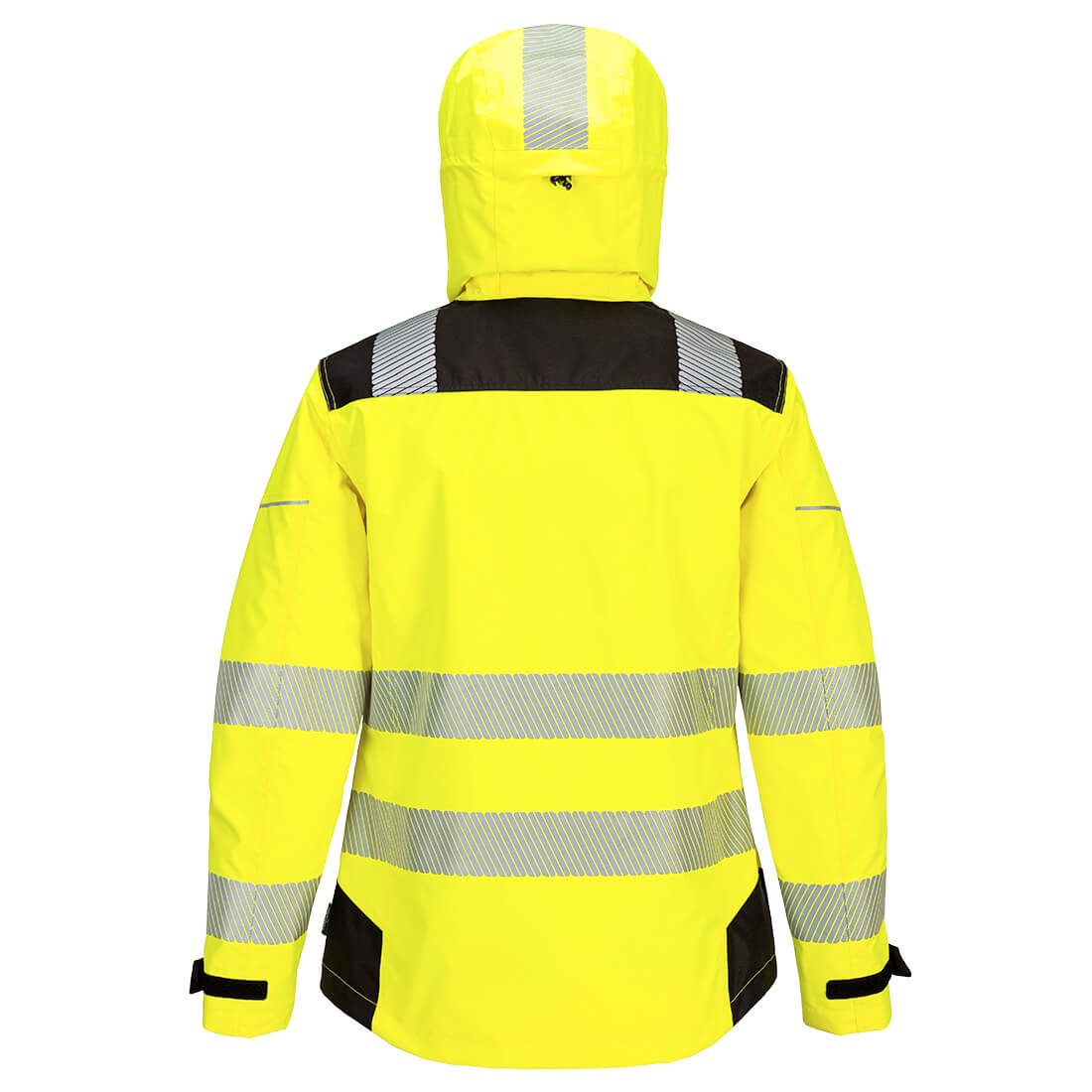 PW389 PW3 Hi-Vis Women’s Rain Jacket Yellow/Black