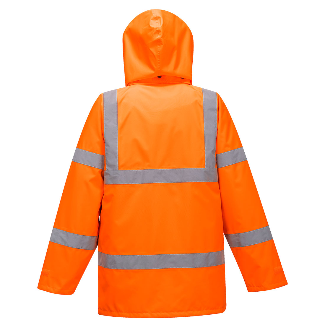 RT63 Hi-Vis Breathable Interactive Rain Traffic Jacket Orange