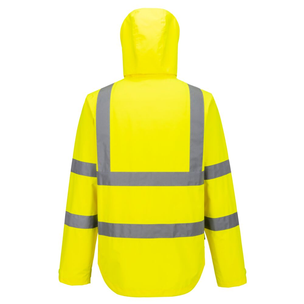 S164 Hi-Vis Lightweight Packable Jacket Yellow