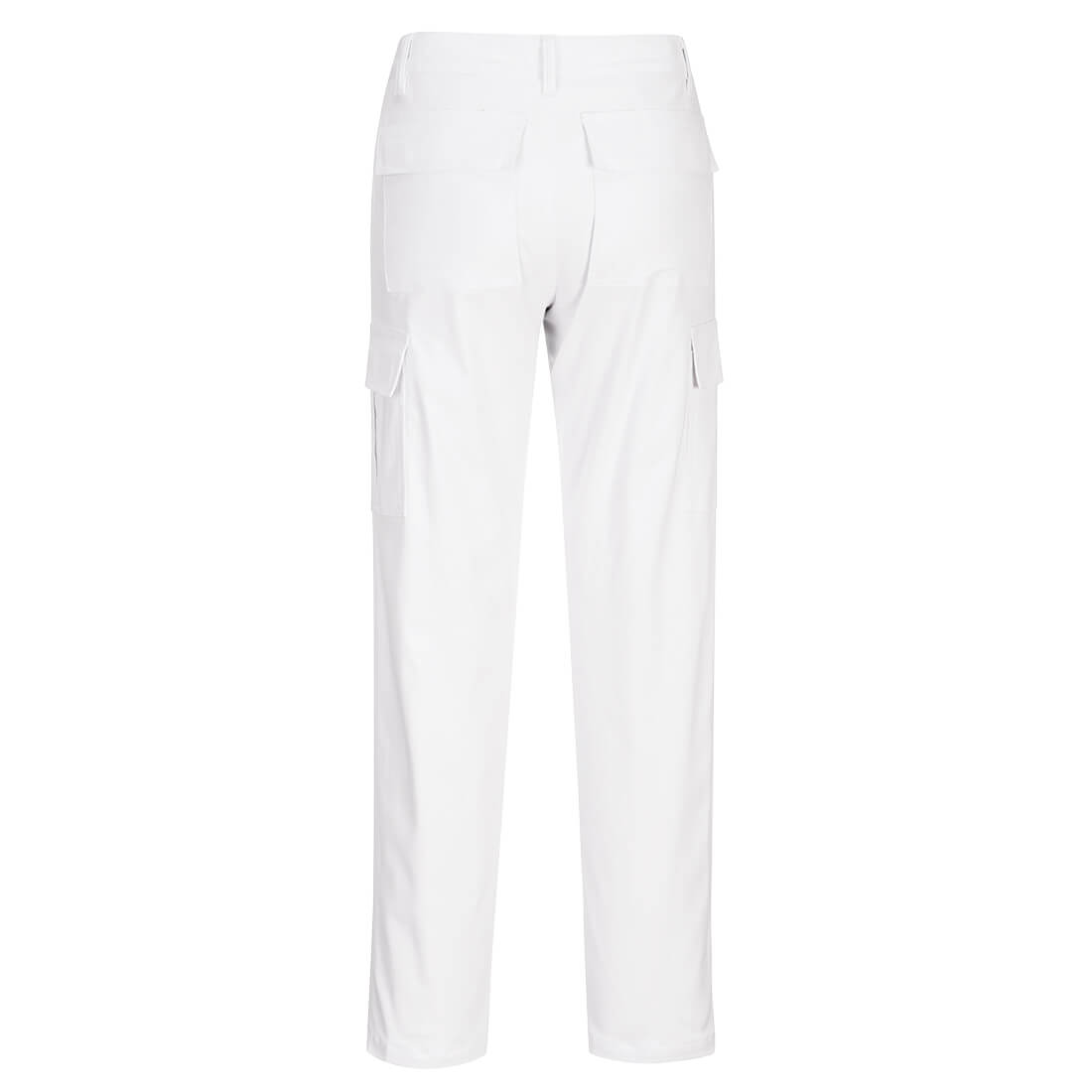 S233 Women’s Stretch Cargo Trousers White