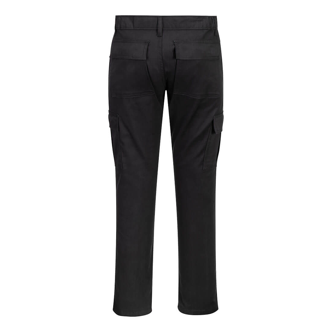 S231 Stretch Slim Fit Combat Trousers Black