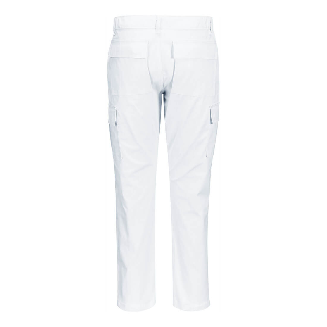 S231 Stretch Slim Fit Combat Trousers White