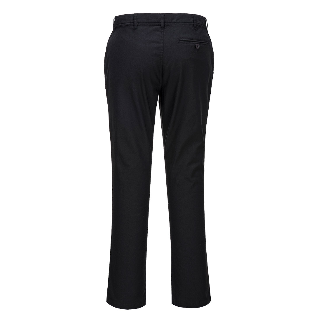 S232 Stretch Slim Chino Trousers Black