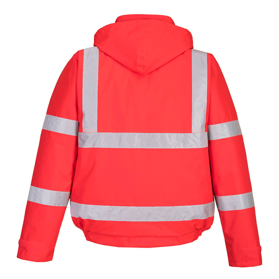 S463 Hi-Vis Winter Bomber Jacket Red