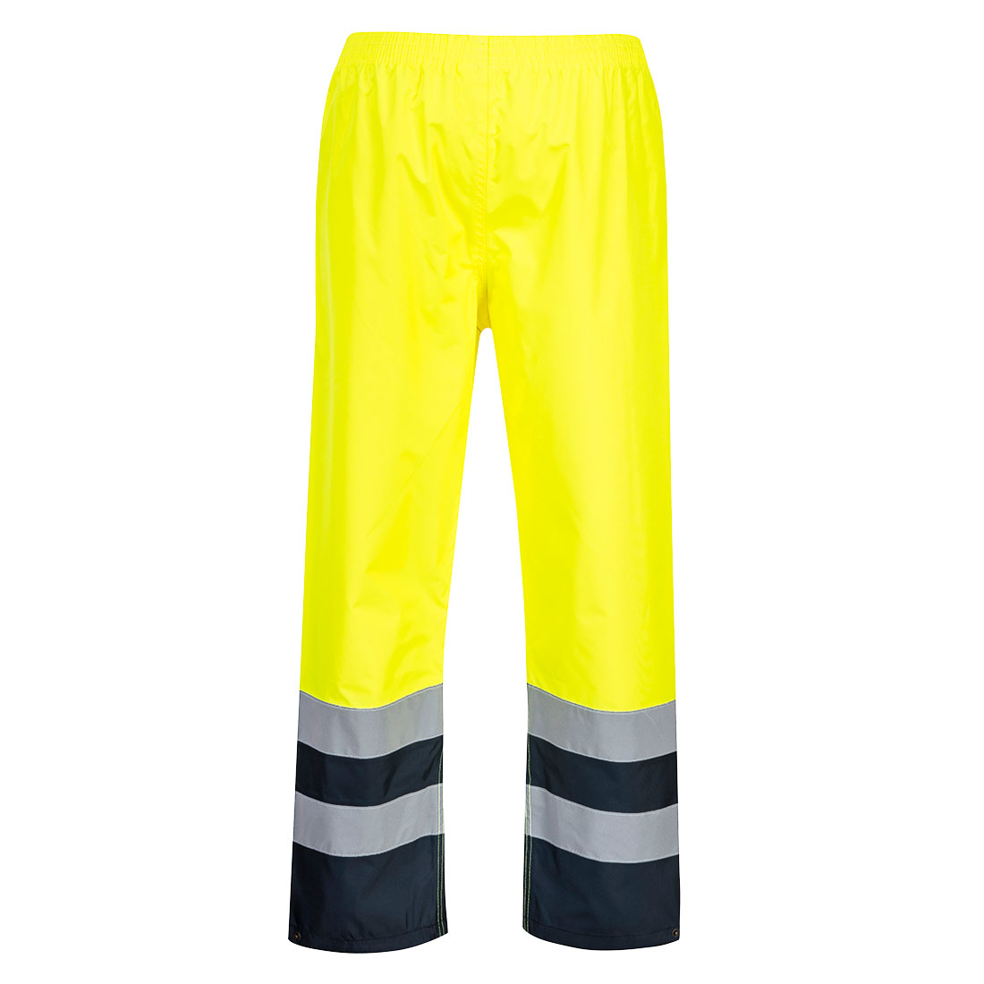 S486 Hi-Vis Two Tone Traffic Trouser Yellow