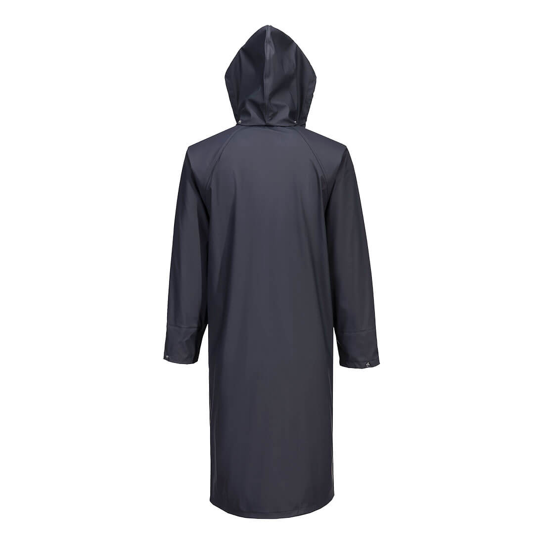 S658 Flexatex Chem Long Coat Navy