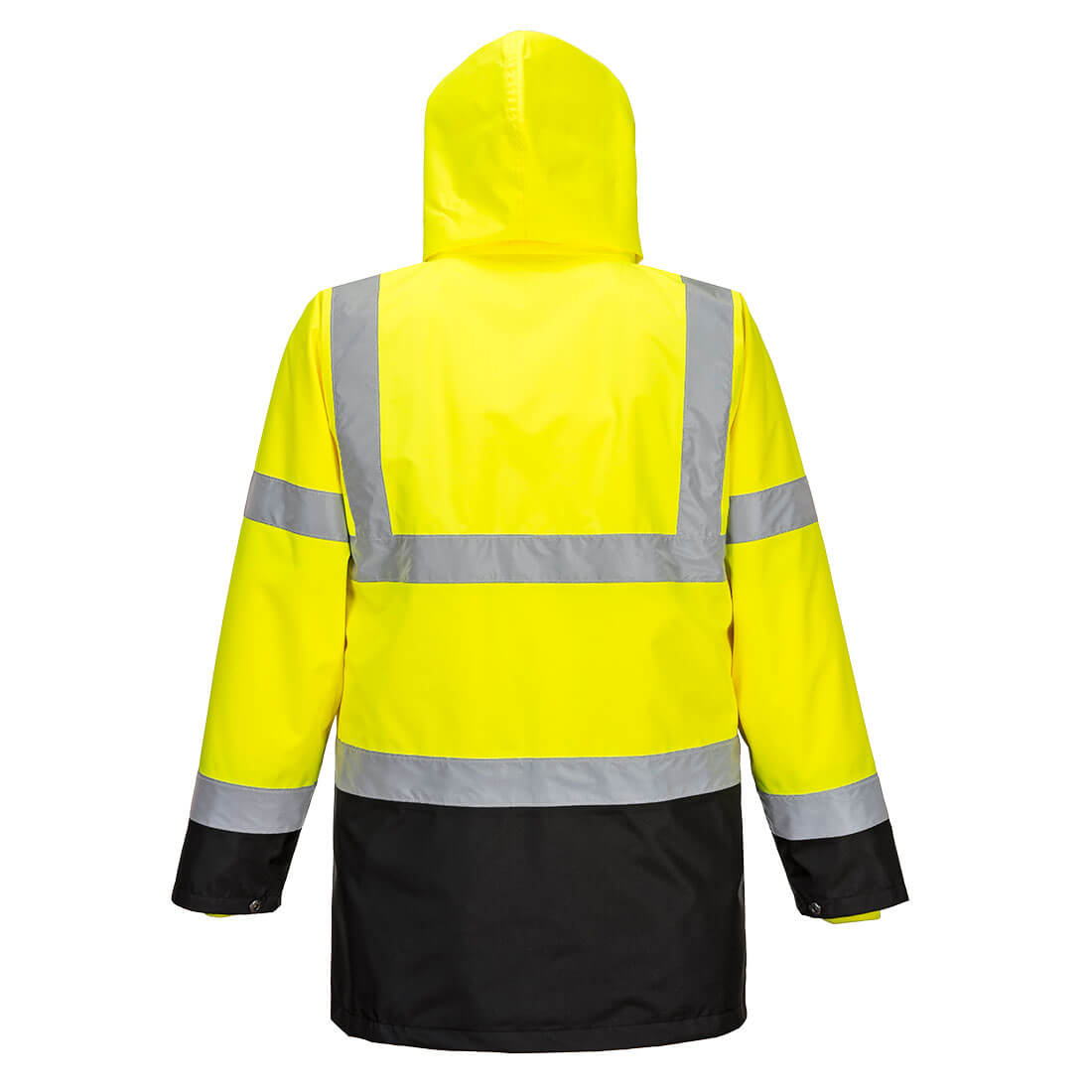 S766 Hi-Vis 5-in-1 Contrast Essential Jacket  Yellow/Black