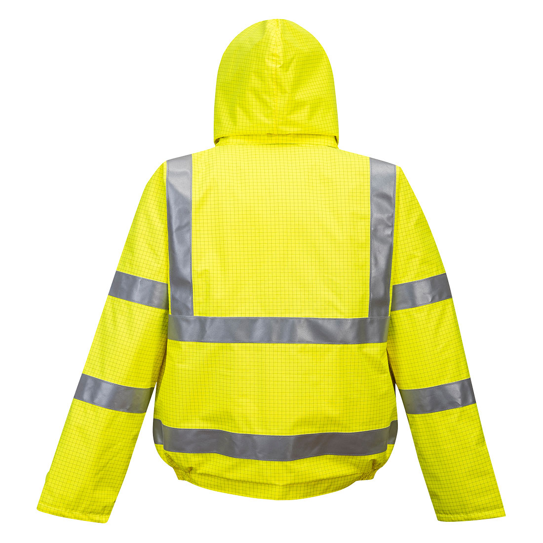S773 Bizflame Rain Hi-Vis FR Winter Bomber Jacket Yellow