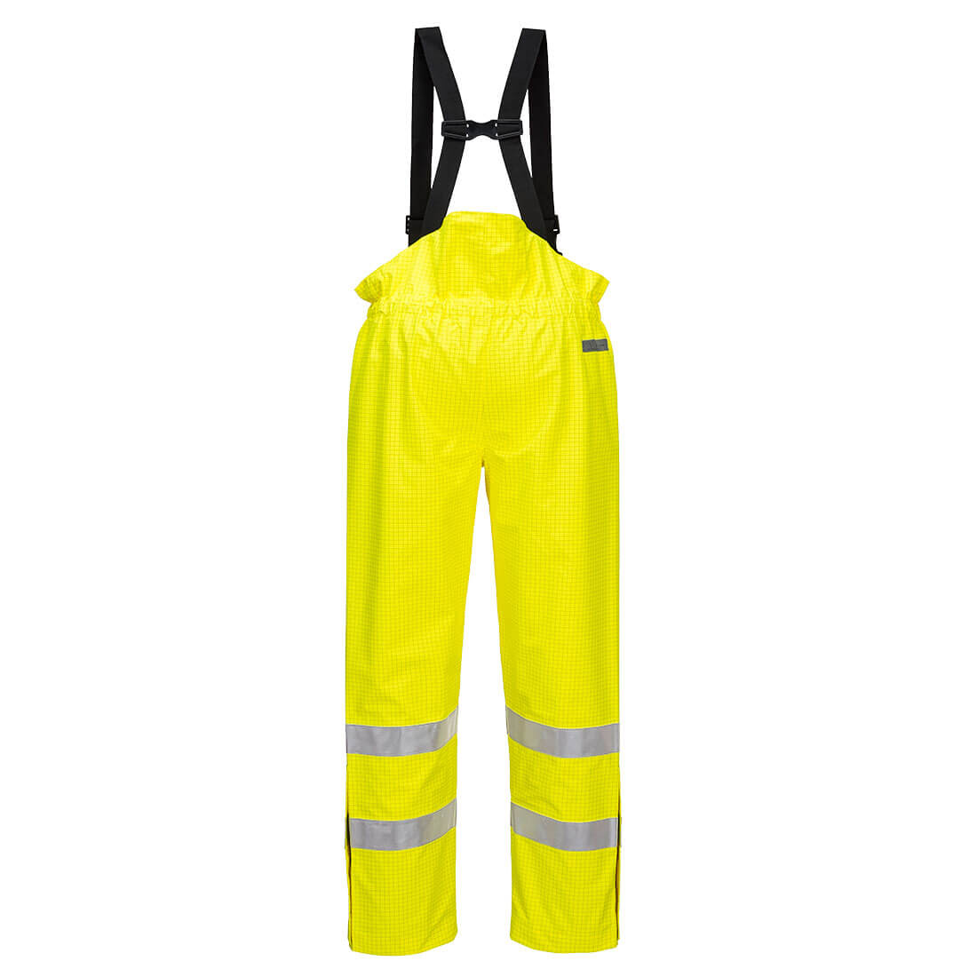S780 Bizflame Rain Hi-Vis FR Shell Trousers Yellow