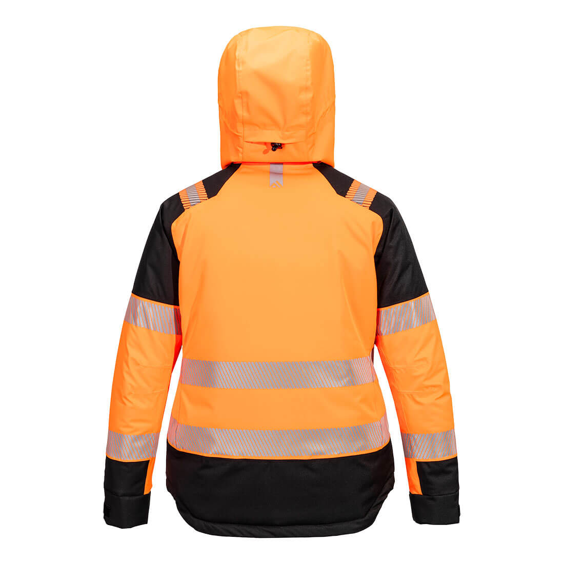 T162  PW3 Hi-Vis Women’s Winter Jacket Orange/Black