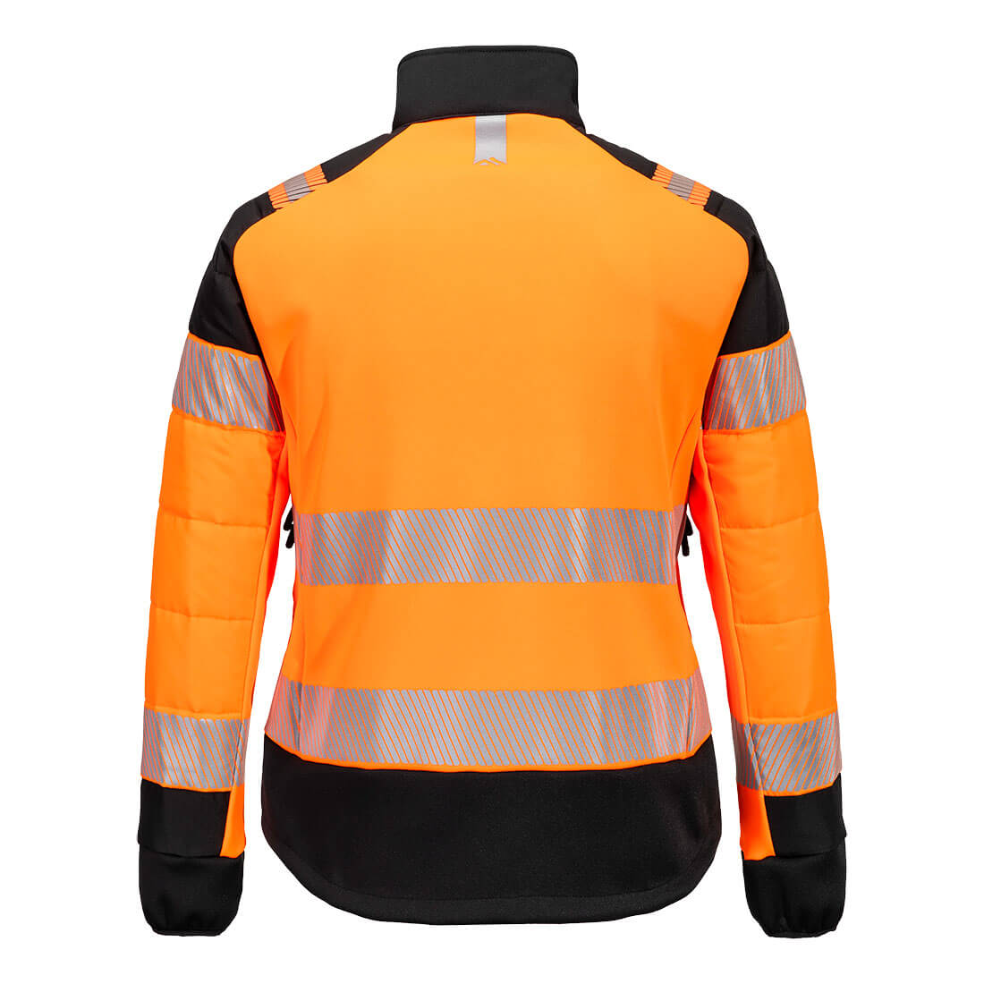 T171 PW3 Hi-Vis Women’s Hybrid Baffle Jacket Orange/Black