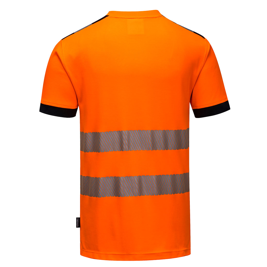 T181 PW3 Hi-Vis Cotton Comfort T-Shirt S/S  Orange/Black