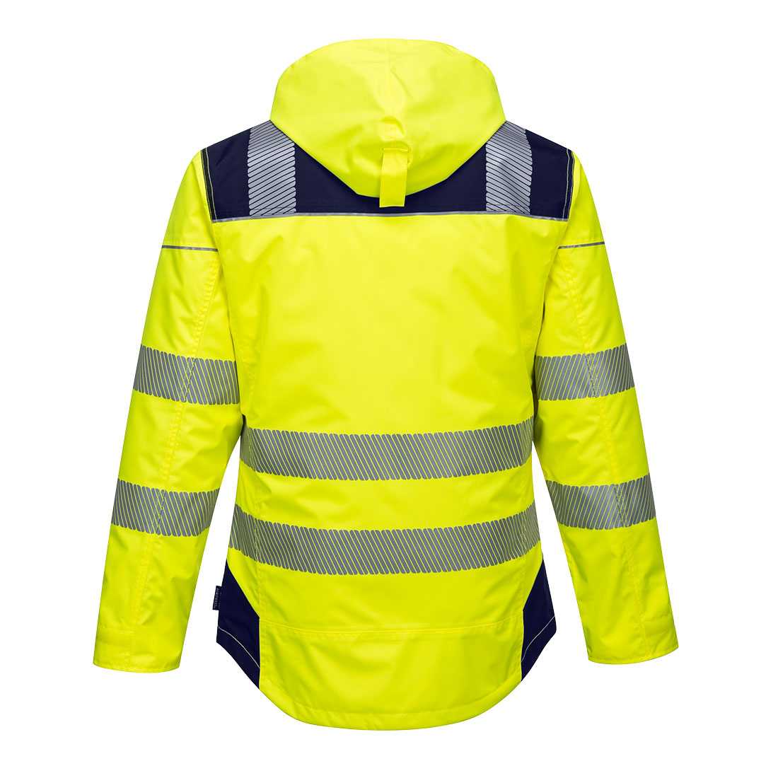 T400 PW3 Hi-Vis Winter Jacket  Yellow/Navy