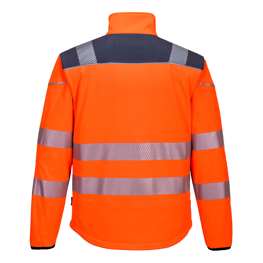 T402 PW3 Hi-Vis Softshell (3L) Orange/Grey