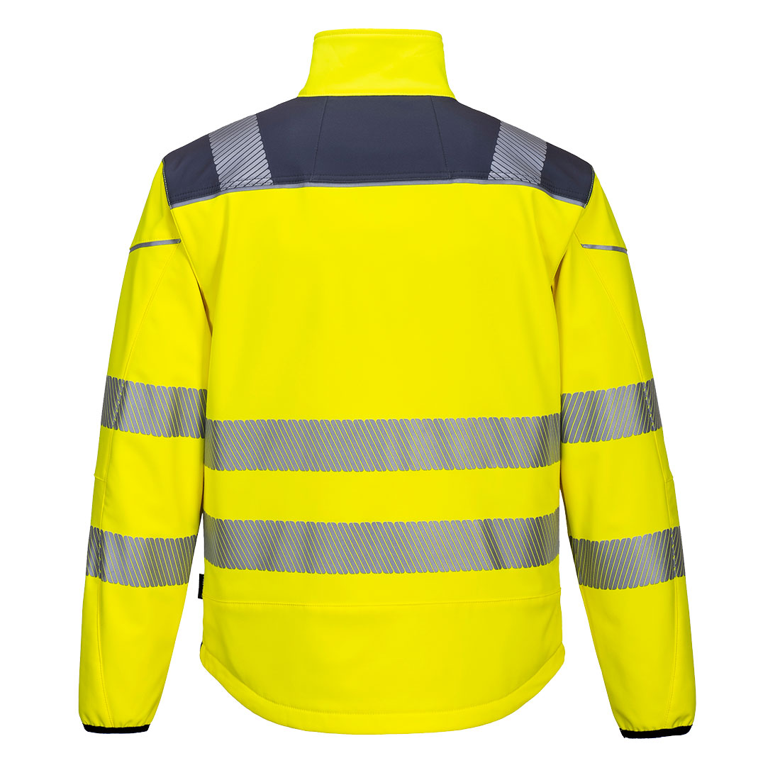 T402 PW3 Hi-Vis Softshell (3L) Yellow/Grey