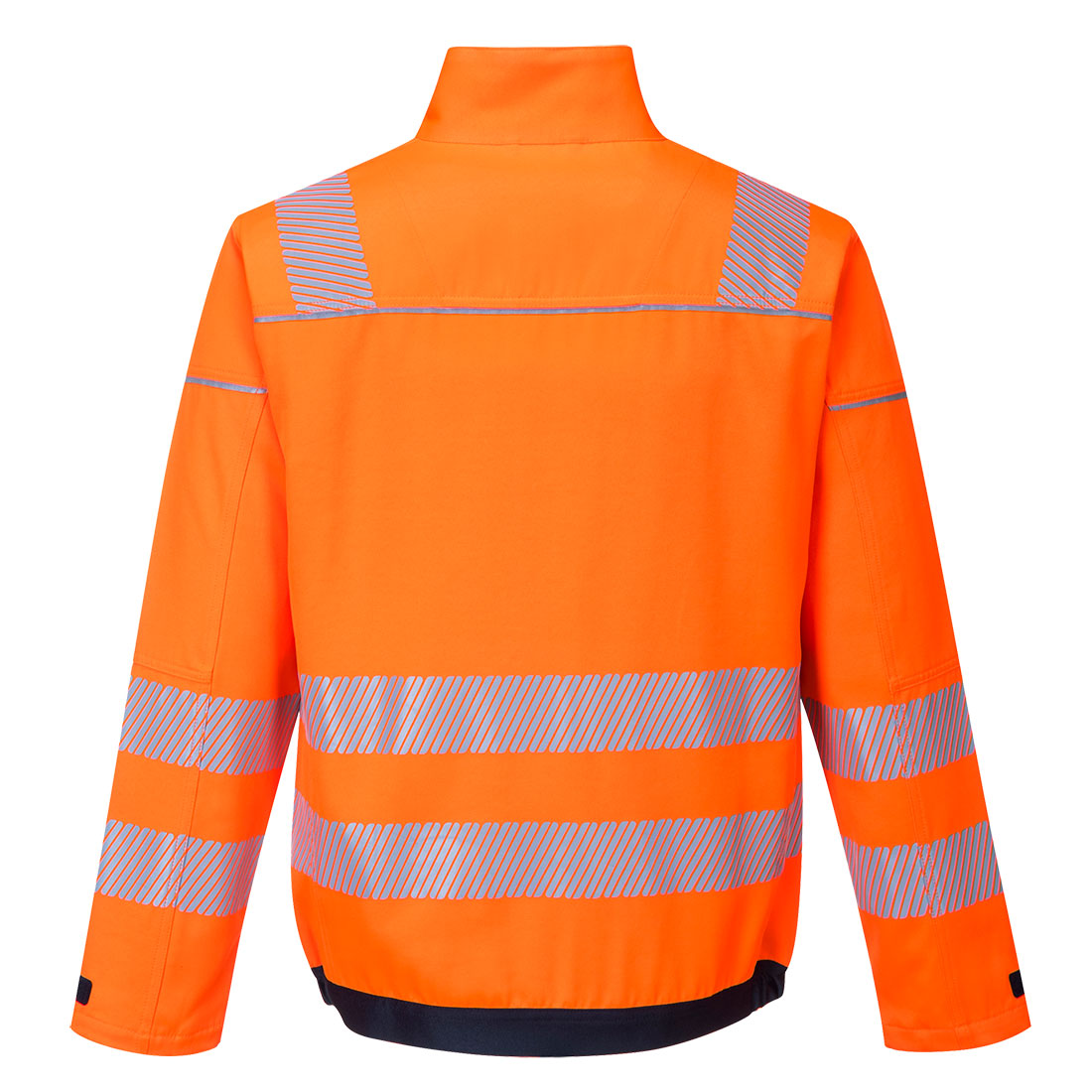 T500 PW3 Hi-Vis Work Jacket Orange/Navy