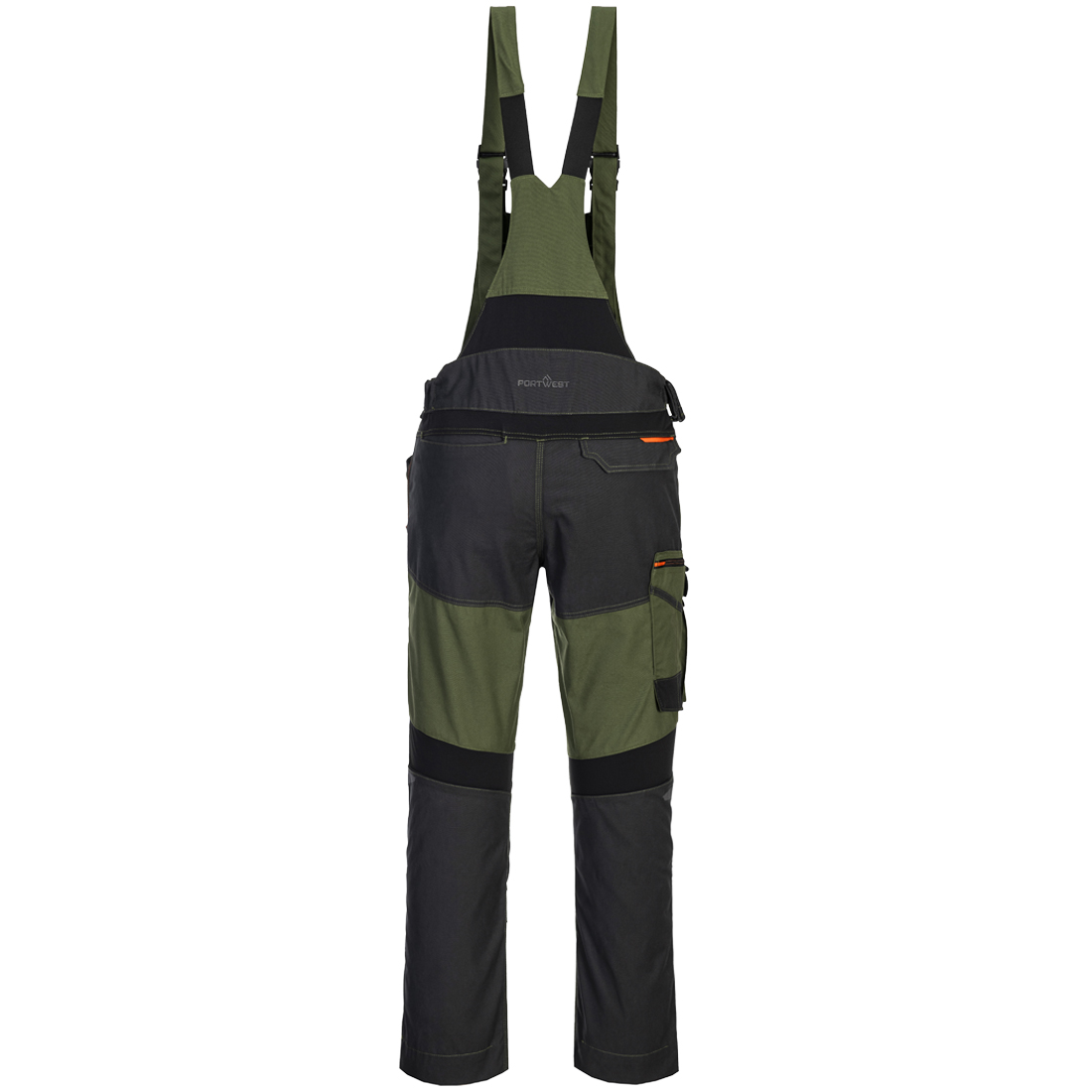 T704 WX3 Bib and Brace Olive Green