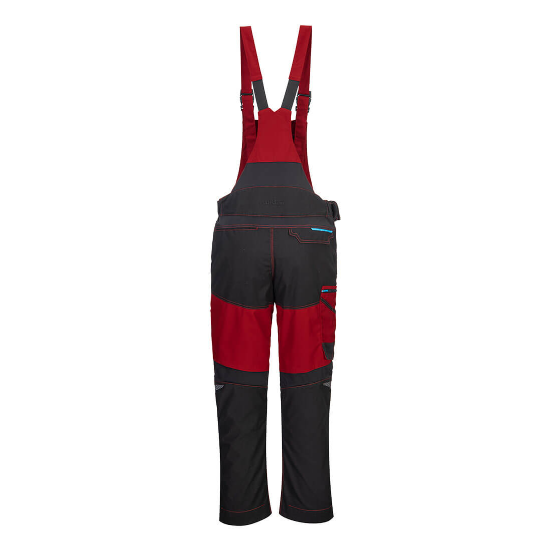 T704 WX3 Bib and Brace Deep Red