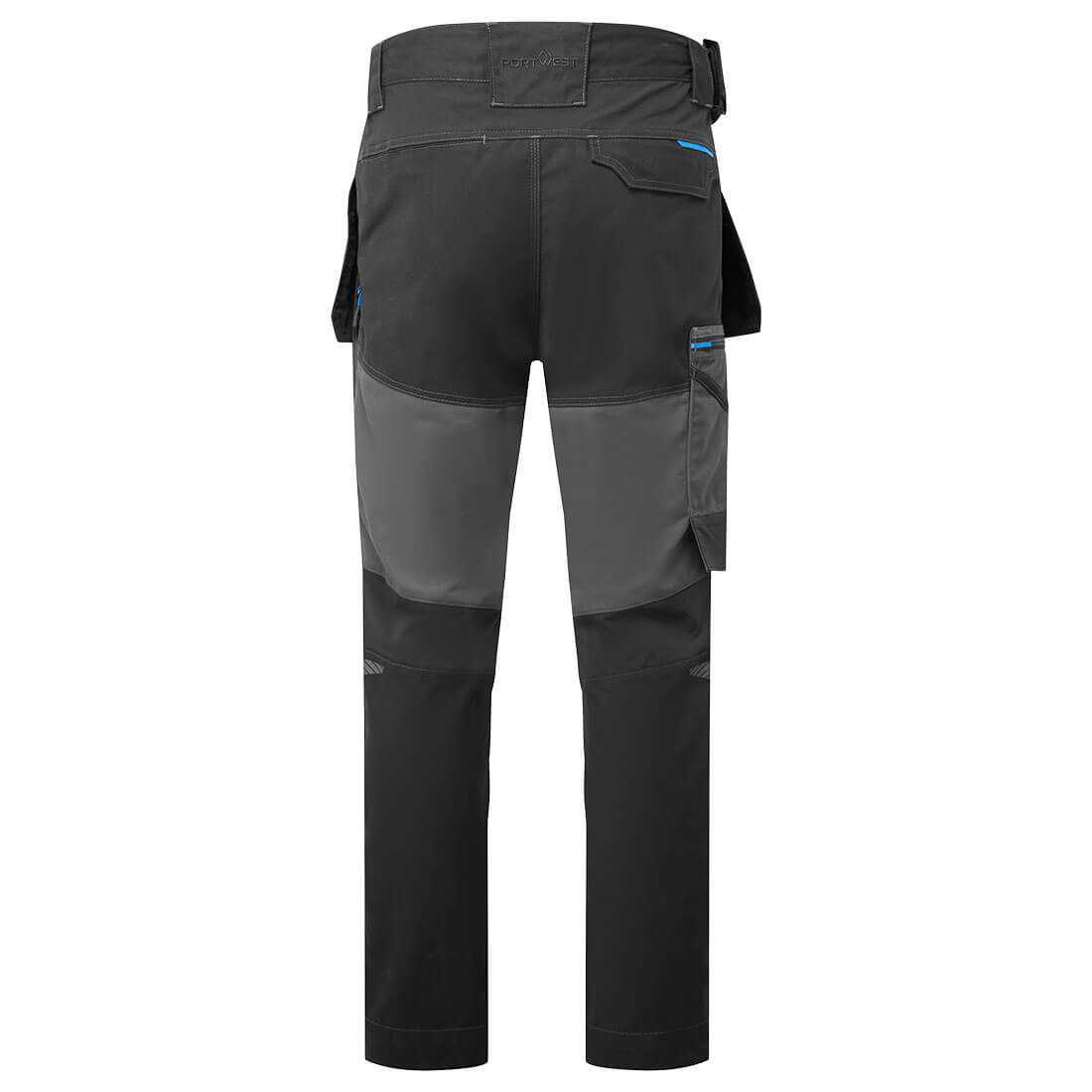T719 WX3 Slim Fit Holster Trousers Metal Grey