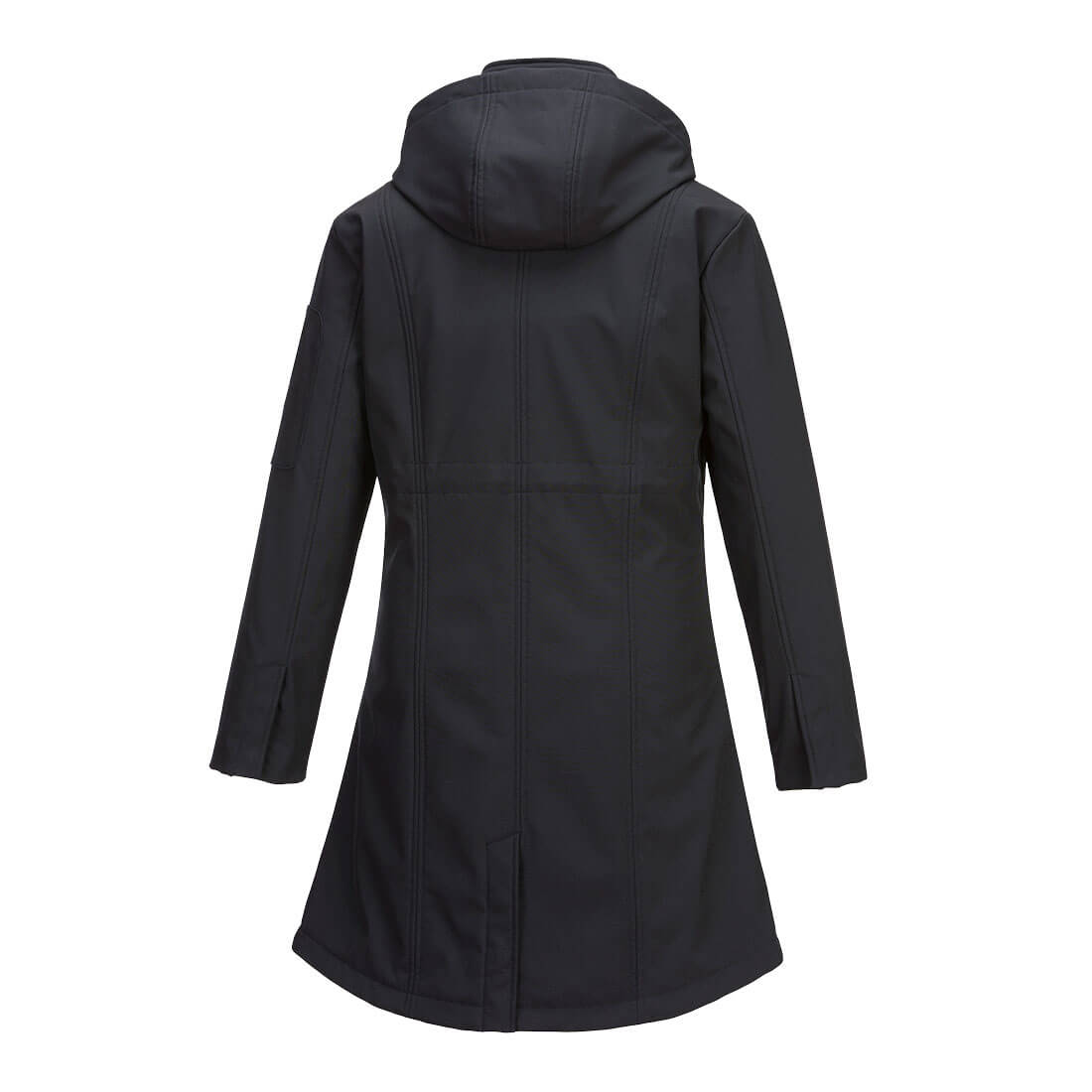 TK42 Carla Women’s Hooded Softshell Jacket (3L) Black