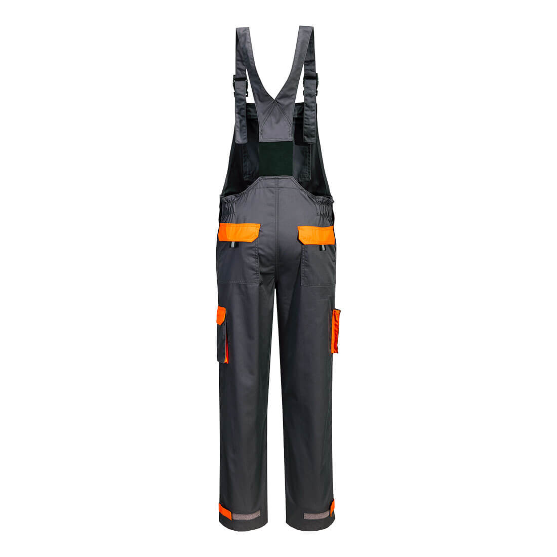 TX12 Portwest Texo Contrast Bib and Brace Grey