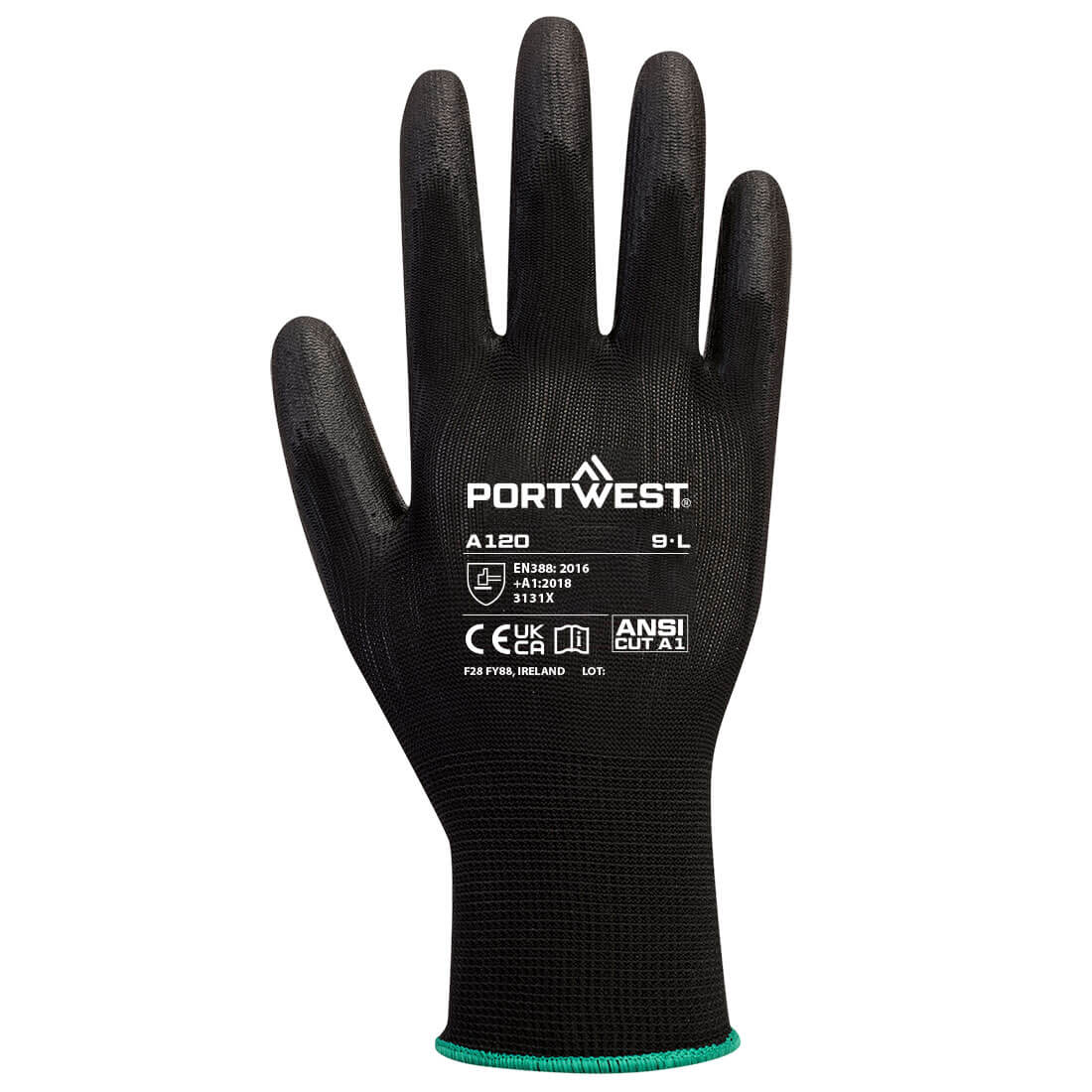 VB120 Vending PU Palm (288 Pairs) Black