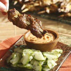 Resep Sate Goreng Sapi Bumbu Kacang: Nikmatnya Gurih dan Pedas Resep Sate Goreng Sapi Bumbu Kacang: Nikmatnya Gurih dan Pedas