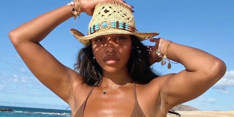 WNBA Star Lexie Brown Flaunts Abs and Tattoos in Tiny String Bikini WNBA Star Lexie Brown Flaunts Abs and Tattoos in Tiny String Bikini