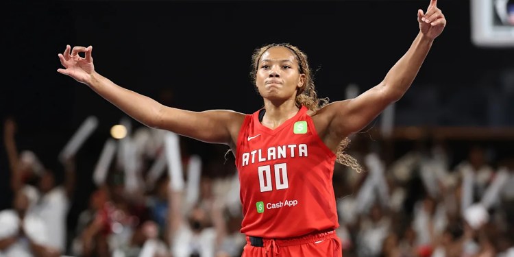 Atlanta Dream’s Naz Hillmon wins WNBA Sixth Player of the Year award Atlanta Dream’s Naz Hillmon wins WNBA Sixth Player of the Year award