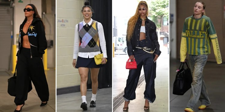 Forget the playoffs, these are the WNBA stars with the best pre-game fashion Forget the playoffs, these are the WNBA stars with the best pre-game fashion
