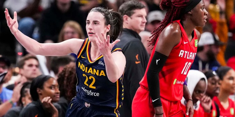 Caitlin Clark smashes WNBA record in just second game of season Caitlin Clark smashes WNBA record in just second game of season
