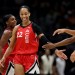 A’ja Wilson has priceless reaction after breaking WNBA single-season rebounding record A’ja Wilson has priceless reaction after breaking WNBA single-season rebounding record