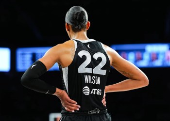 Las Vegas Aces’ A’ja Wilson is the WNBA’s first four-time Most Valuable Player Las Vegas Aces’ A’ja Wilson is the WNBA’s first four-time Most Valuable Player