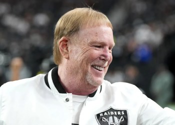 Why Raiders owner wore head-turning pink wig for WNBA milestone Why Raiders owner wore head-turning pink wig for WNBA milestone