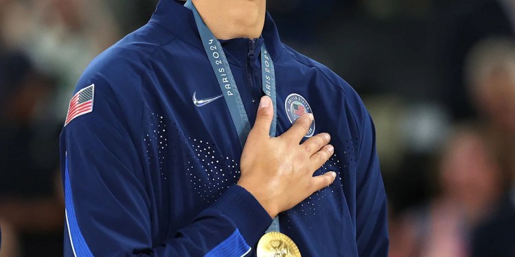 Brittney Griner was visibly emotional during the national anthem at the Paris Olympics. Here’s why Brittney Griner was visibly emotional during the national anthem at the Paris Olympics. Here’s why
