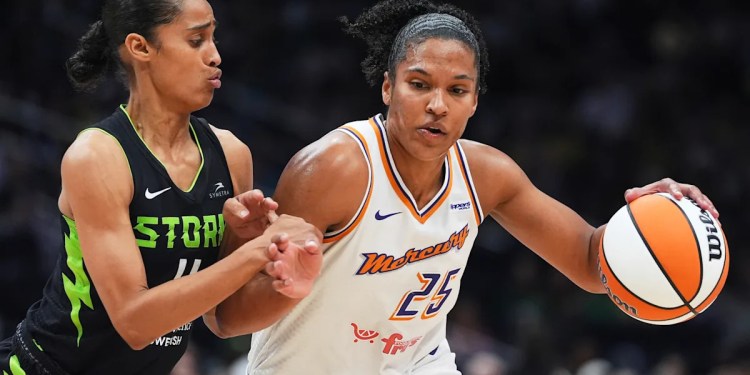 Alyssa Thomas has 5th triple-double of the season as Mercury beat Storm 85-82 Alyssa Thomas has 5th triple-double of the season as Mercury beat Storm 85-82