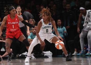JR Payne congratulates Jaylyn Sherrod following WNBA Finals win JR Payne congratulates Jaylyn Sherrod following WNBA Finals win