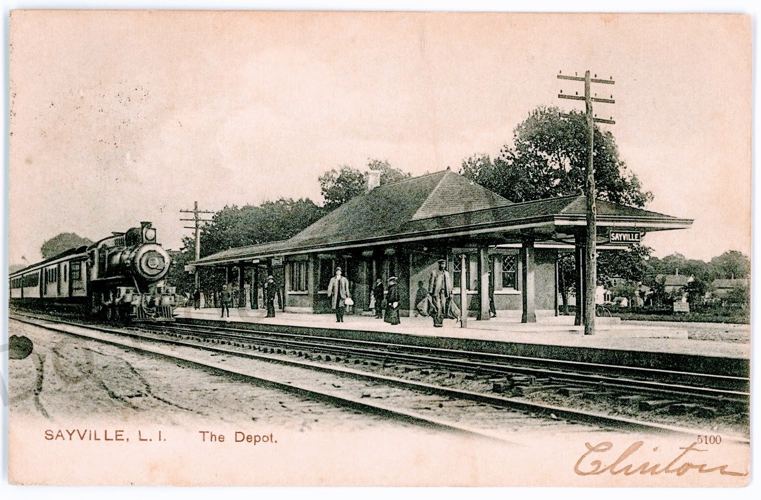 How many Sayville alumni have come and gone places through this railroad station? Many thanks for the share, Bill Faller! How many Sayville alumni have come and gone places through this railroad station? Many thanks for the share, Bill Faller!