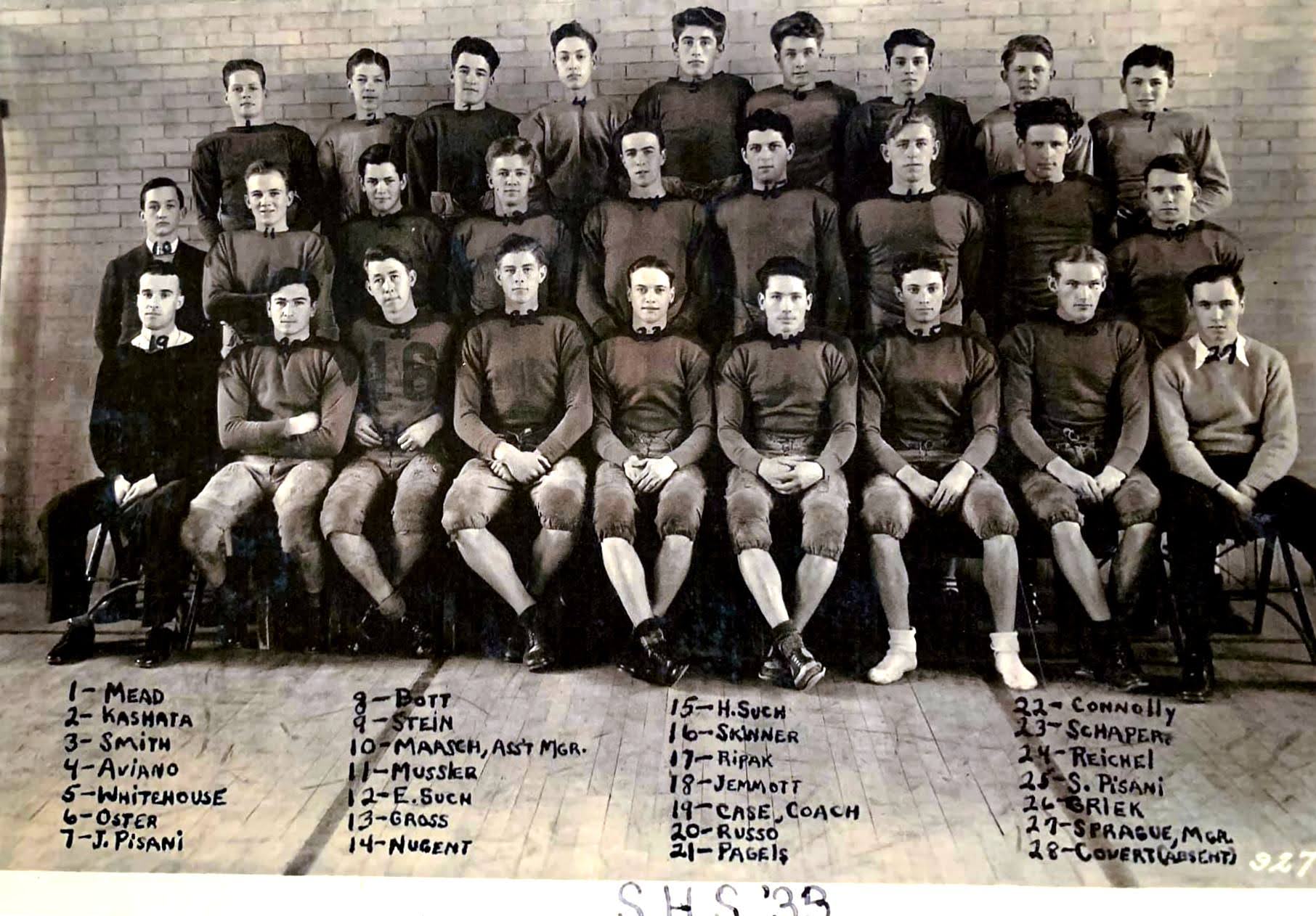 Fantastic Sayville High team photo from 1933! Fantastic Sayville High team photo from 1933!