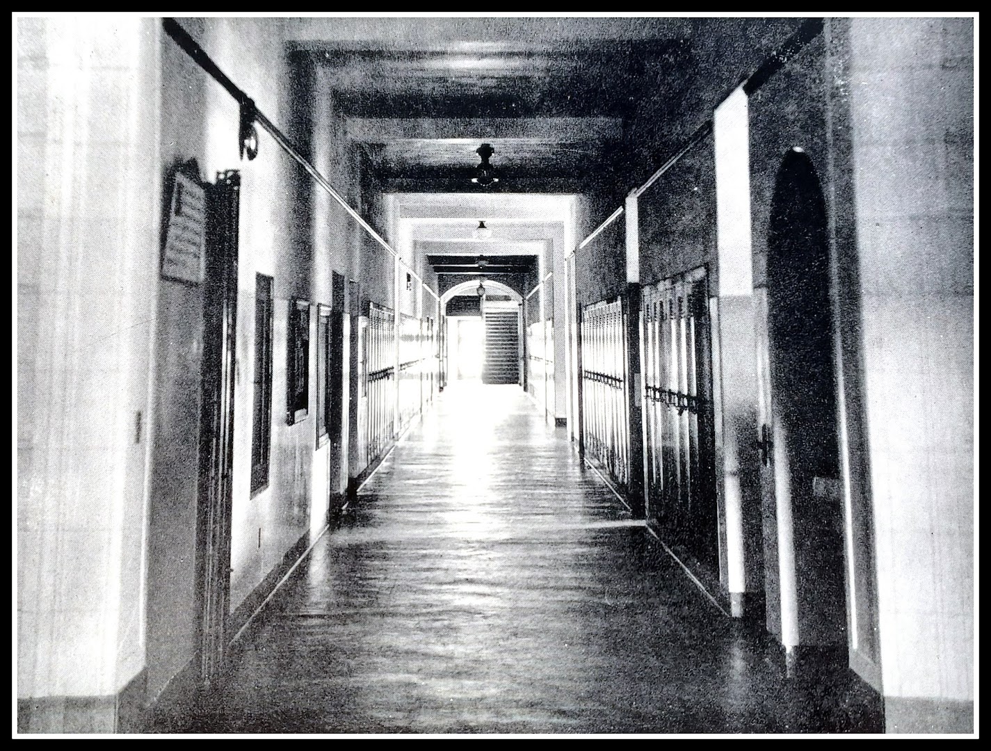 Sayville High Hallway, 1935, with a poem that fits! “For Those Who Walked With Us” Sayville High Hallway, 1935, with a poem that fits! “For Those Who Walked With Us”