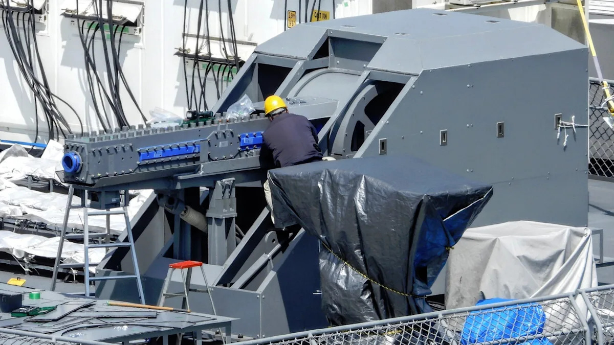 Railgun Put in On Japanese Warship Seen In New Photographs Railgun Put in On Japanese Warship Seen In New Photographs