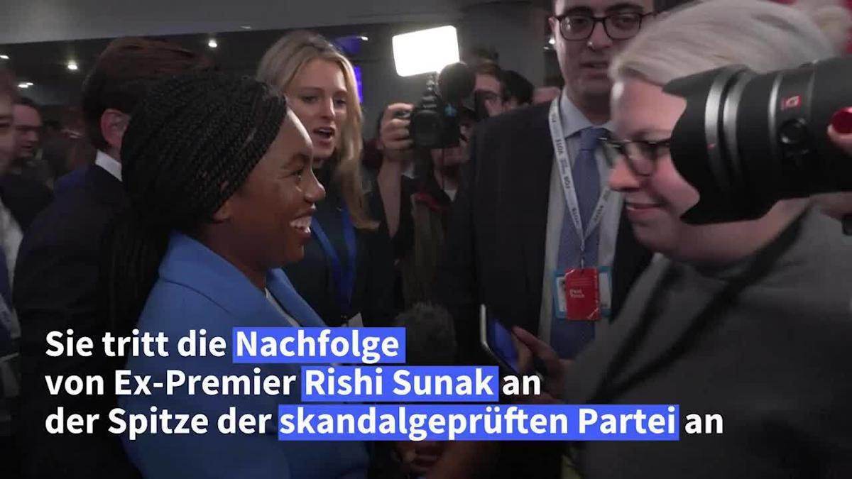 Rechtsruck bei den Torys: Kemi Badenoch neue Partei-Vorzidense Rechtsruck bei den Torys: Kemi Badenoch neue Partei-Vorzidense