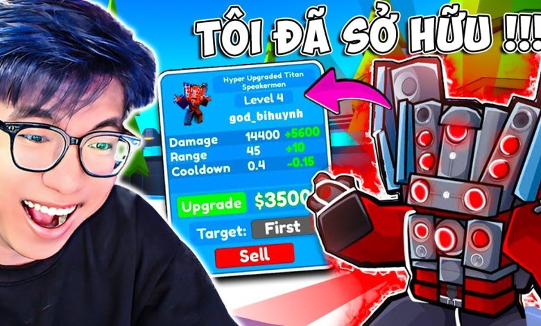 I Successfully Owned Hyper Upgraded Titan Speakerman 1% For Only I Successfully Owned Hyper Upgraded Titan Speakerman 1% For Only